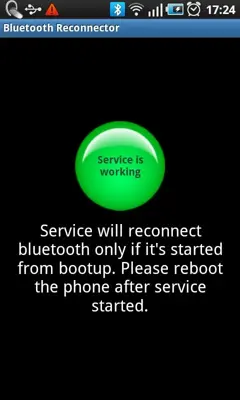 Bluetooth Reconnector android App screenshot 0