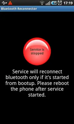 Bluetooth Reconnector android App screenshot 1